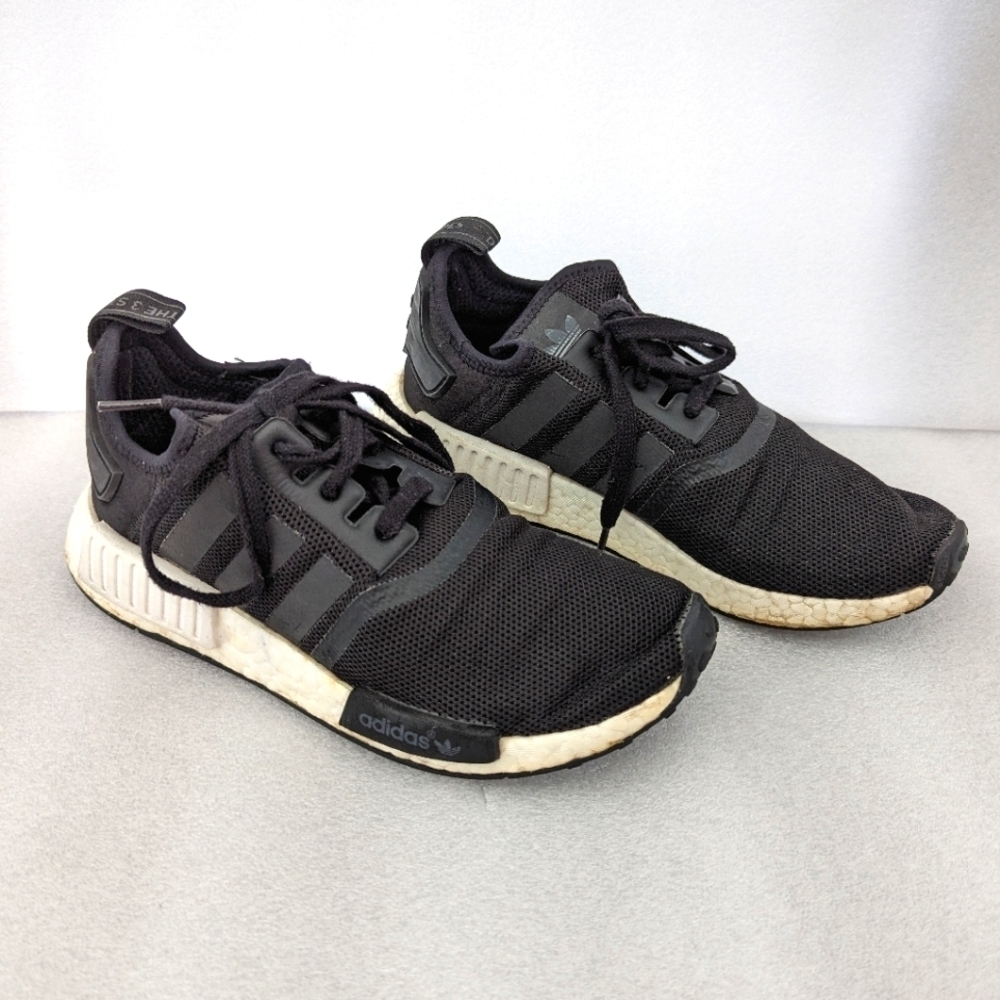 Adidas NMD R1 Core Black Women's Size 7 Activewear Athletic